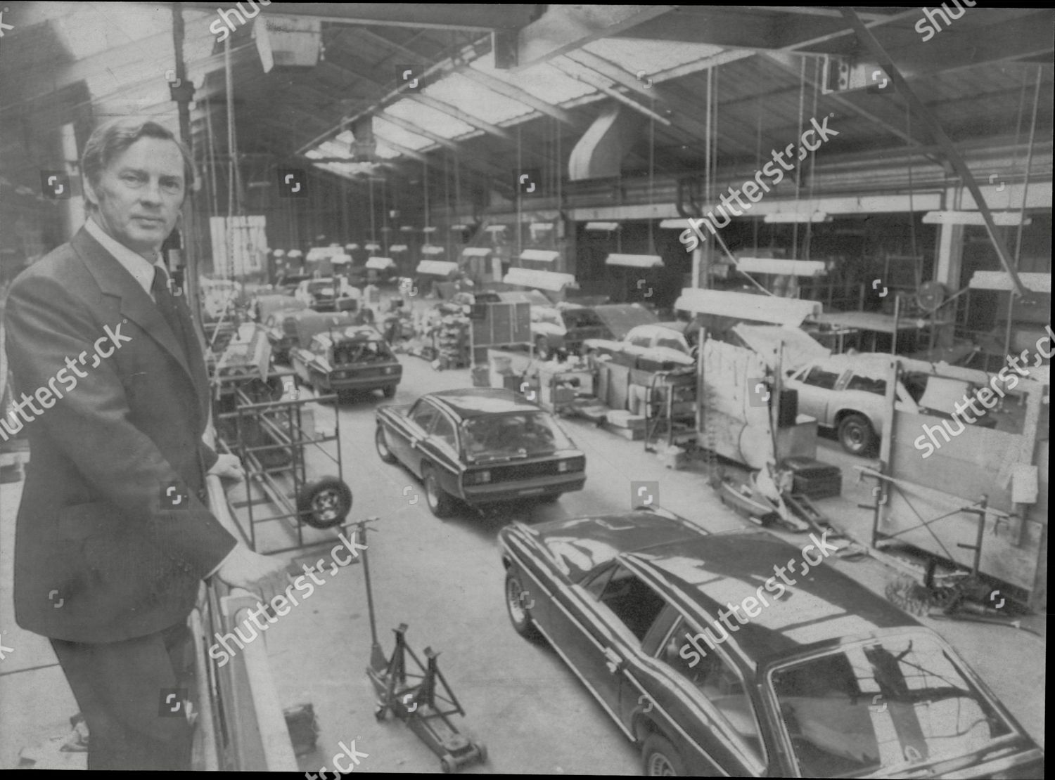 Kjell qvale chairman jensen motors editorial stock photo stock image