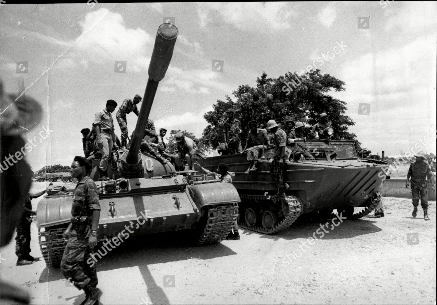 Angola Civil War 1976 Fapla Troops Editorial Stock Photo - Stock Image ...