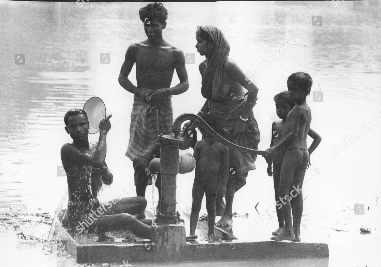 Pakistan Civil War Refugees 1971 Flooded Refugee Editorial Stock Photo Stock Image Shutterstock