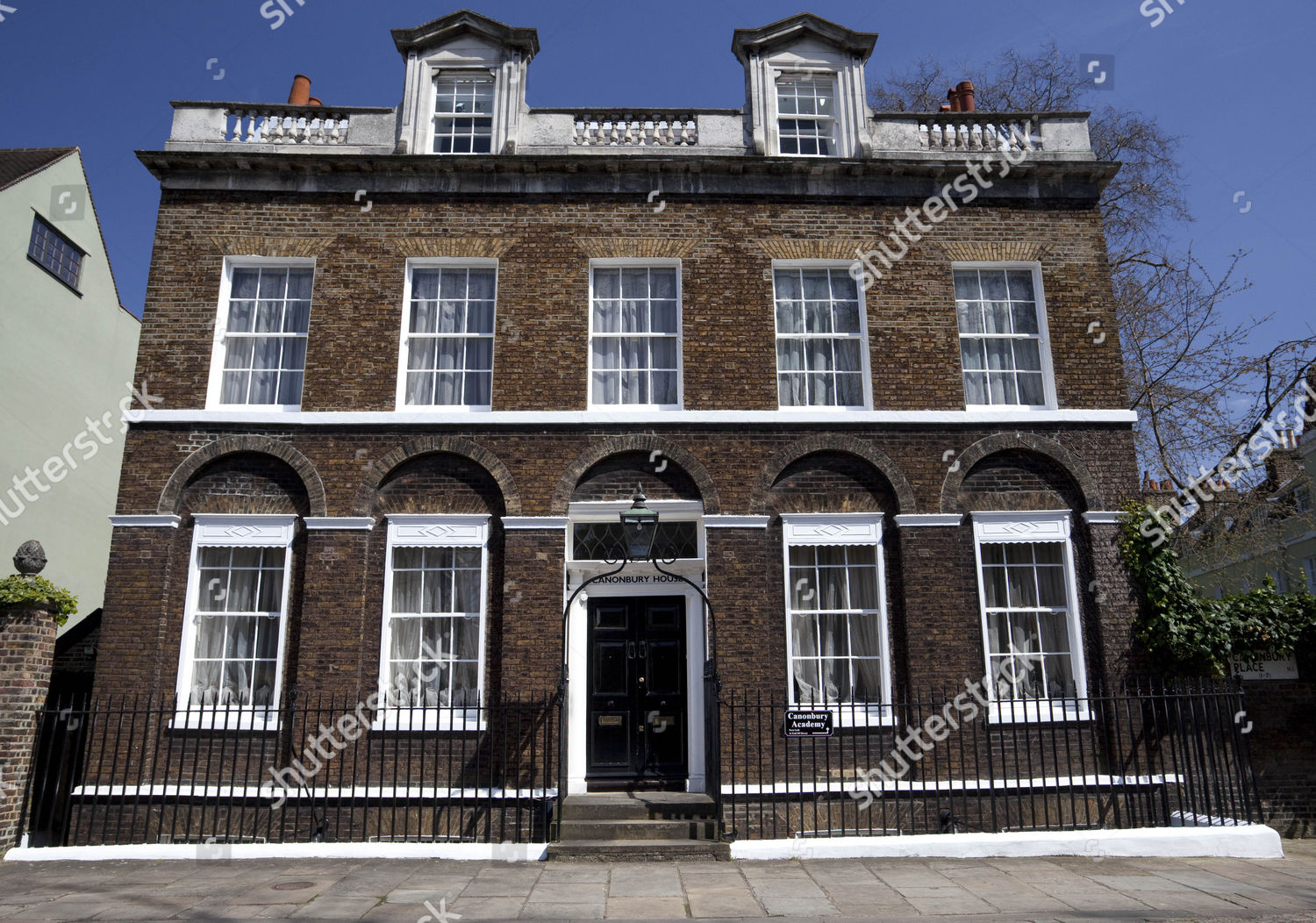 Canonbury House Islington London Britain Dates Editorial Stock Photo ...