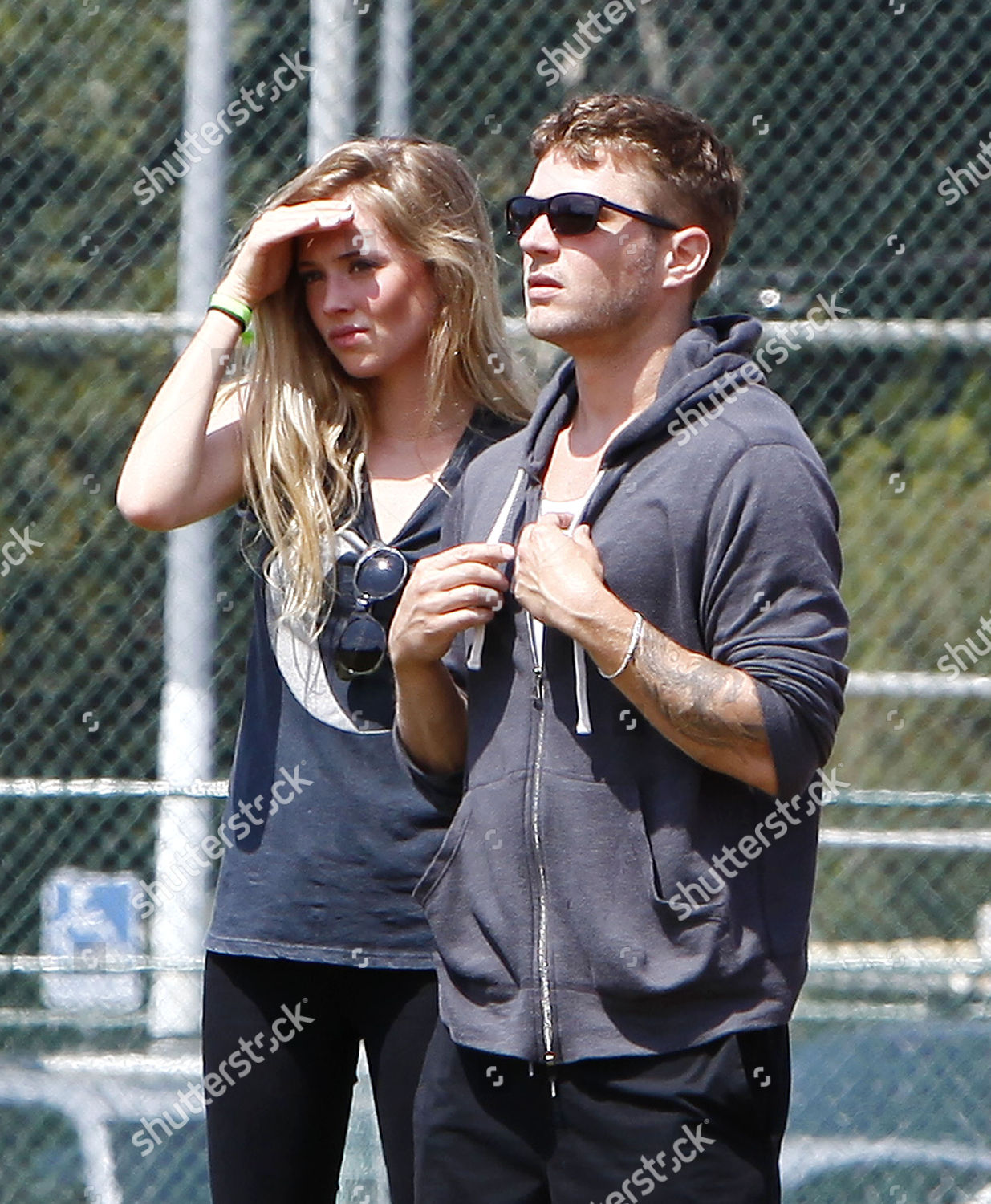 Ryan Phillippe Girlfriend Paulina Slagter Editorial Stock Photo Stock