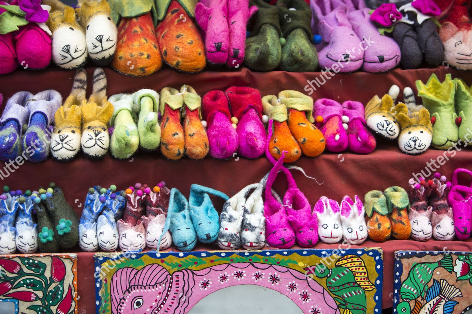 Felt slippers shop Kathmandu Nepal Editorial Stock - Stock Image Shutterstock