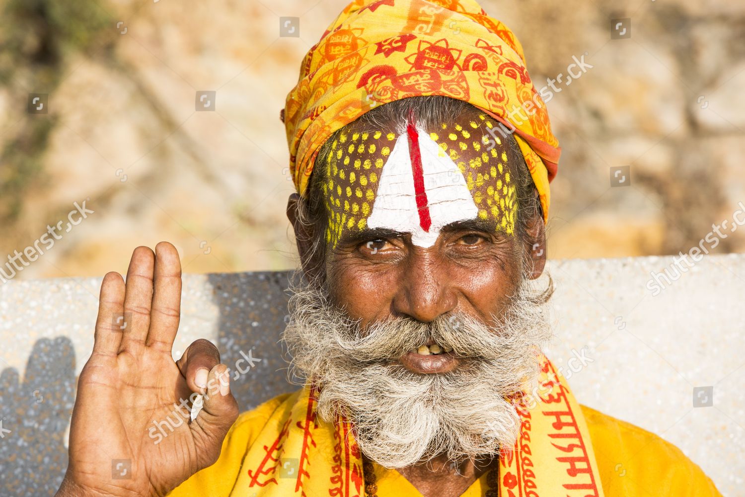 Sadhu Hindu Holy Man Kathmandu Nepal Editorial Stock Photo Stock