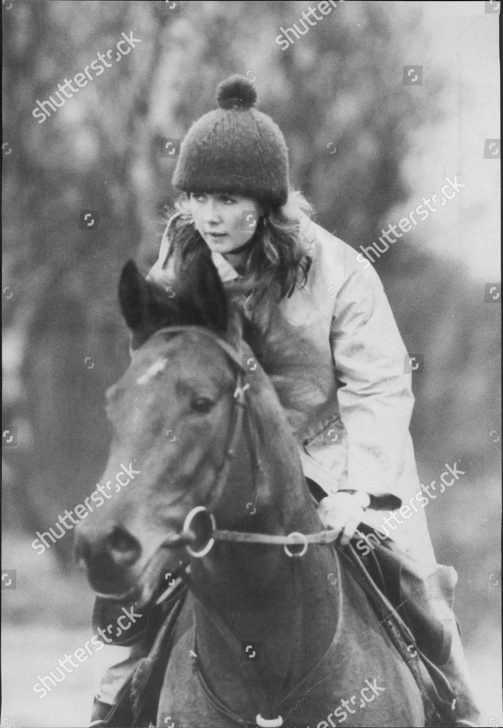 Racehorse Trainer Former Jockey Geraldine Rees Editorial Stock Photo ...