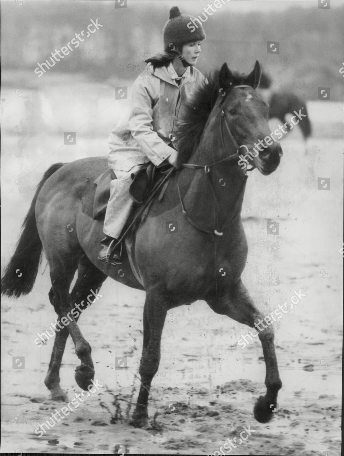 Racehorse Trainer Former Jockey Geraldine Rees Editorial Stock Photo ...