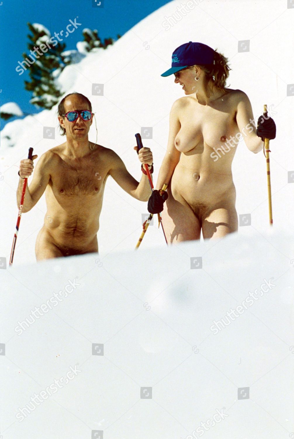 Nude Skier Redaktionelles Stockfoto Stockbild Shutterstock