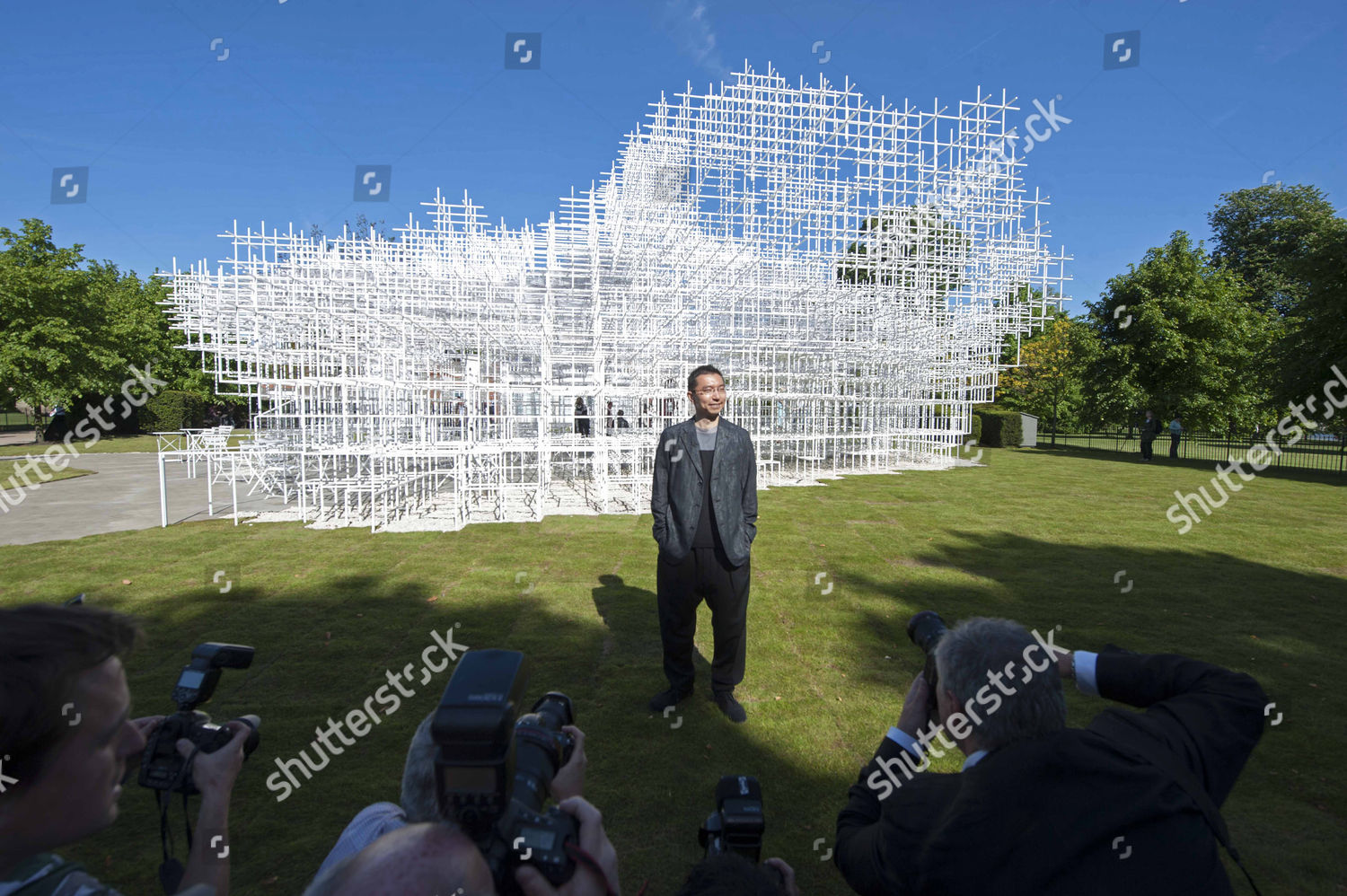 Sou Fujimoto Serpentine Gallery Pavilion 2013 Editorial Stock Photo ...