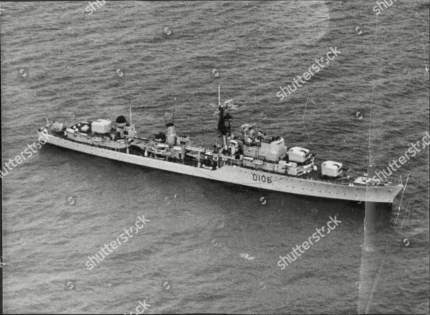 «Royal Navy Destroyer Ship Hms Decoy» — редакционная стоковая