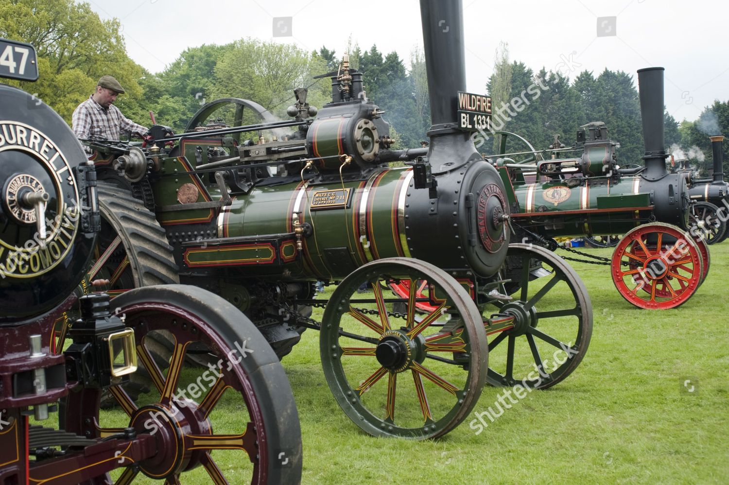 Fawley Hill Steam Vintage Transport Weekend Editorial Stock Photo