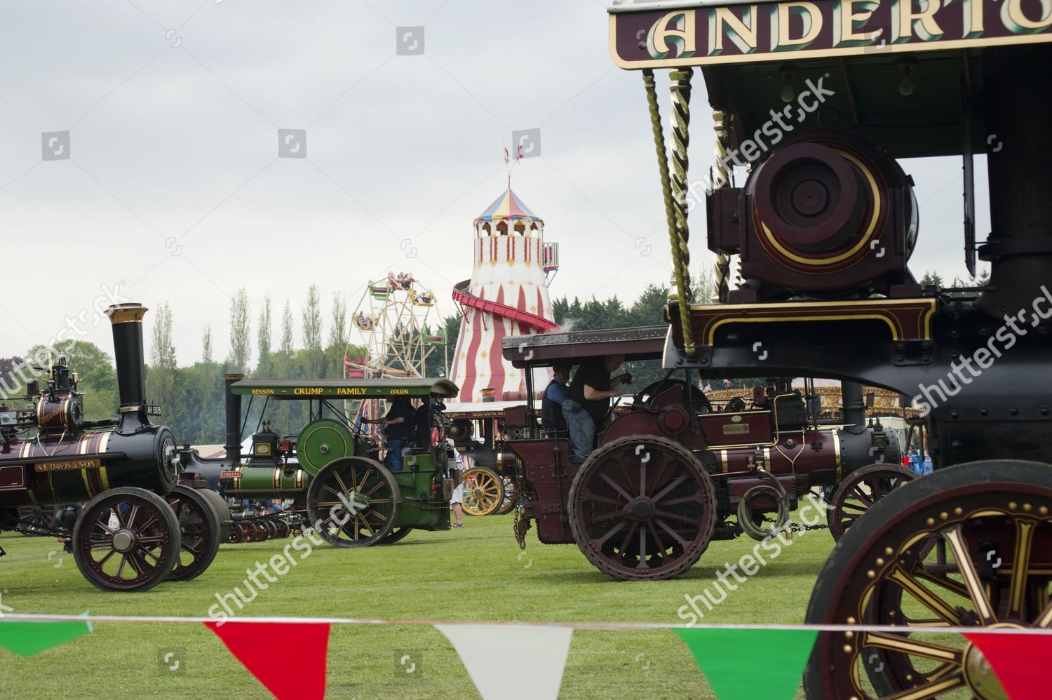 Fawley Hill Steam Vintage Transport Weekend Editorial Stock Photo