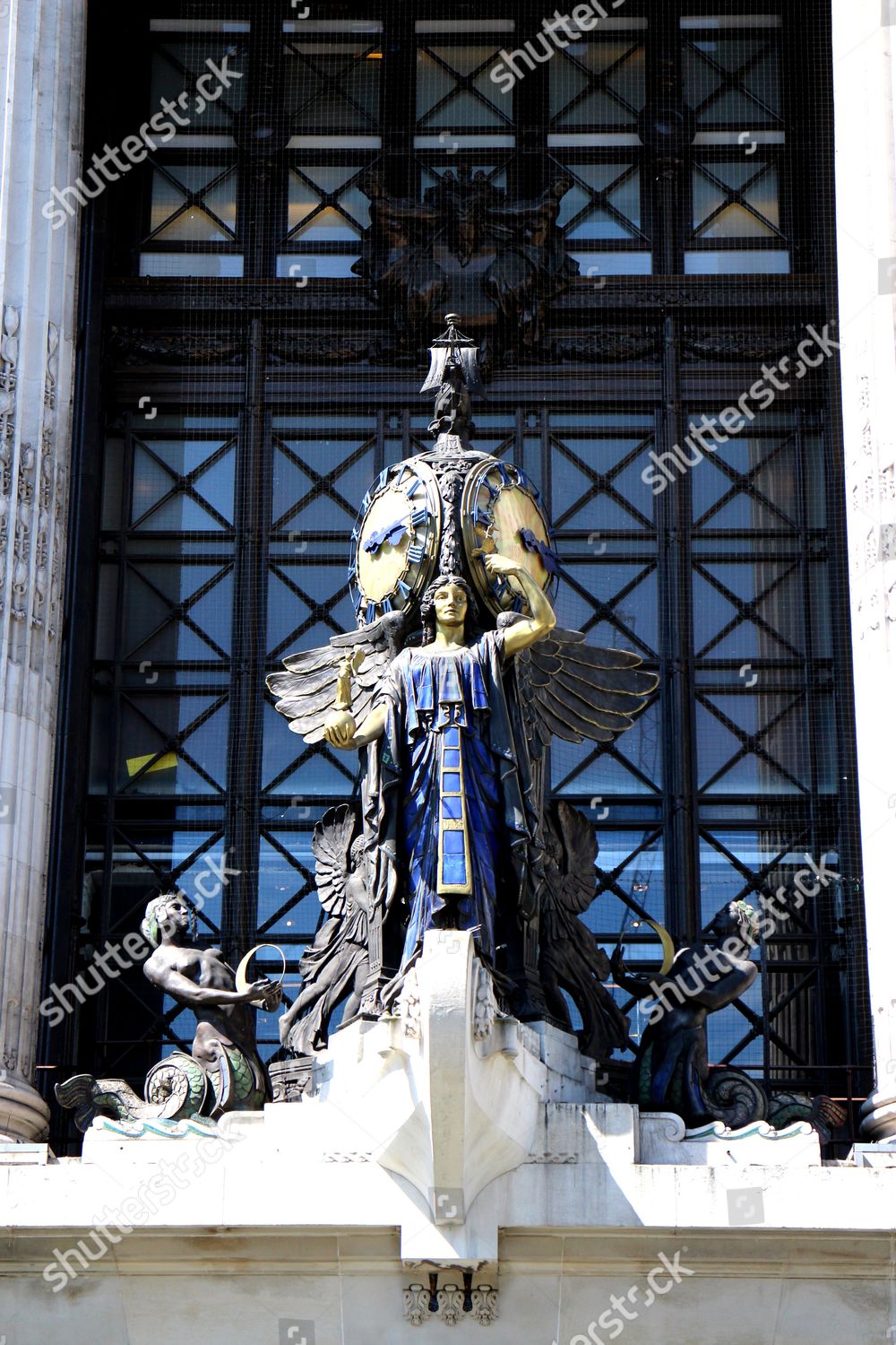 Selfridges Main Entrance Oxford Street London Editorial Stock Photo