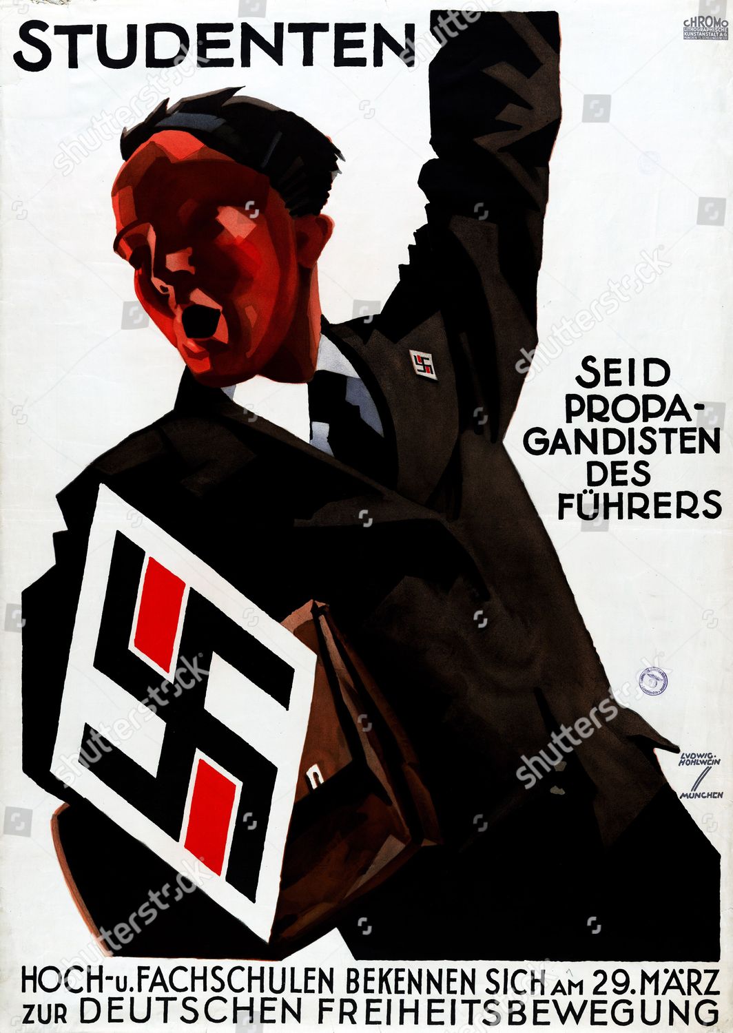 world war 2 german propaganda posters in english
