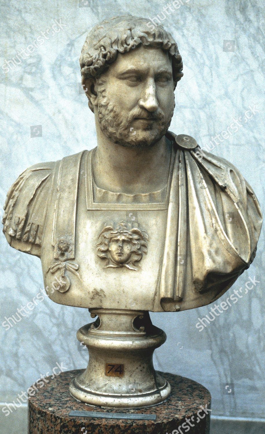 Hadrian Publius Aelius Hadrianus 76138 Roman Editorial Stock Photo ...