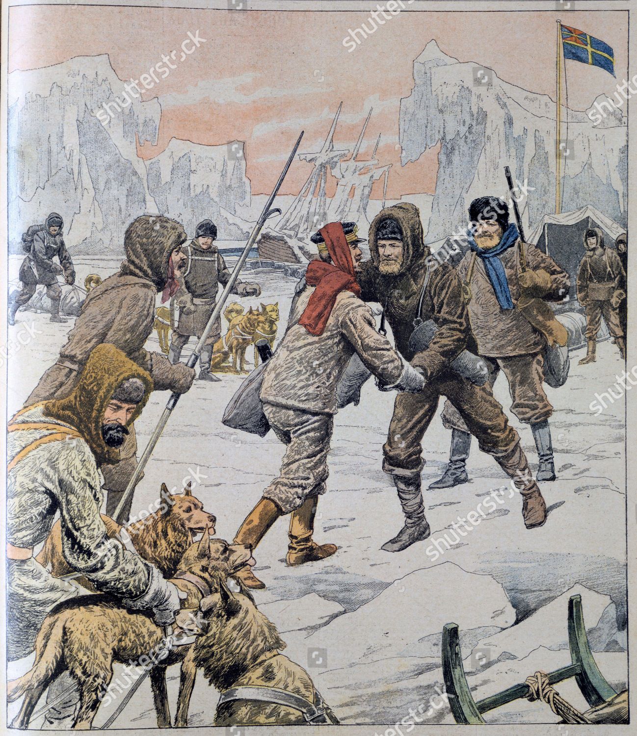 Nils Otto Gustaf Nordenskjold 18691928 Swedish Editorial Stock Photo