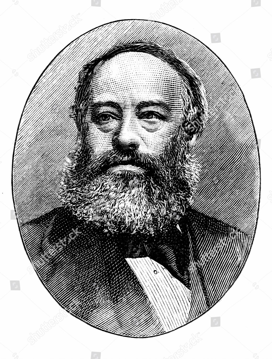 James Prescott Joule 18181889 English Physicist Editorial Stock Photo ...