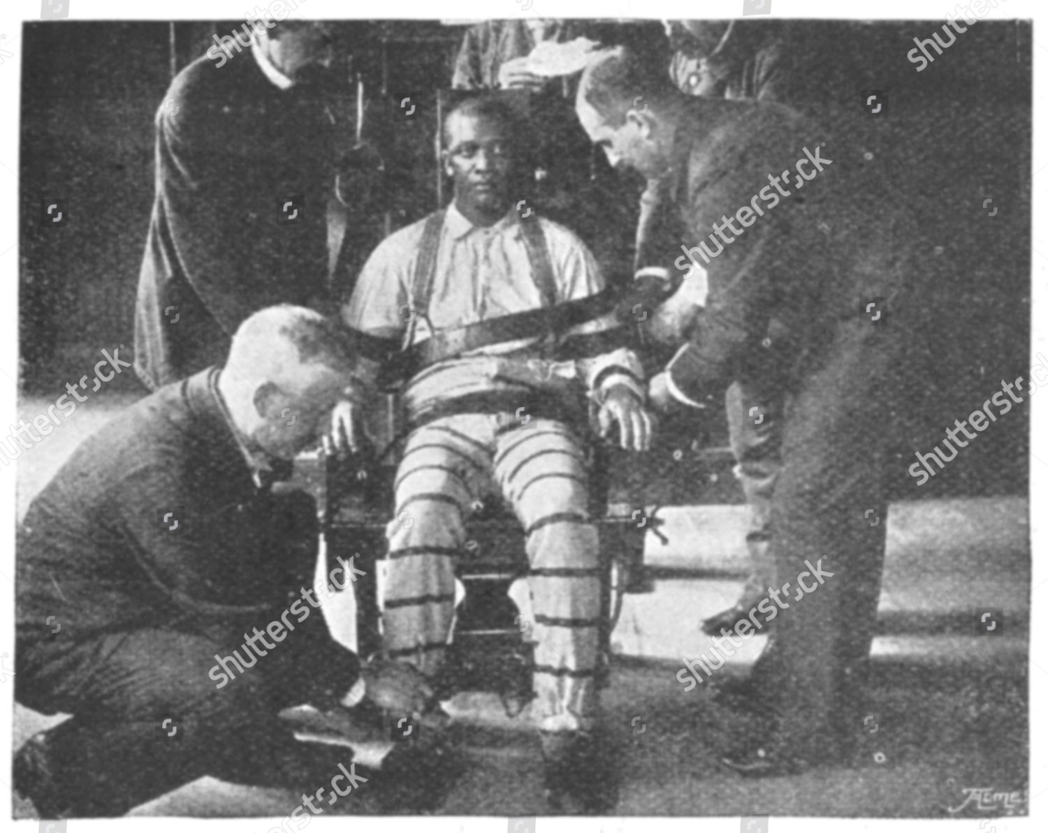 Execution By Electric Chair Sing Sing Prison Editorial Stock Photo