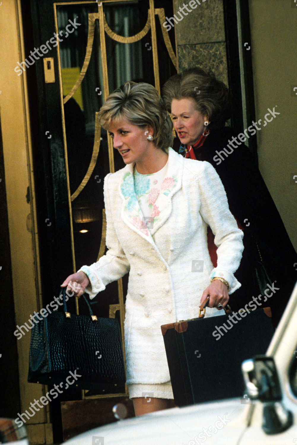 Princess Diana Her Stepmother Editorial Stock Photo - Stock Image ...