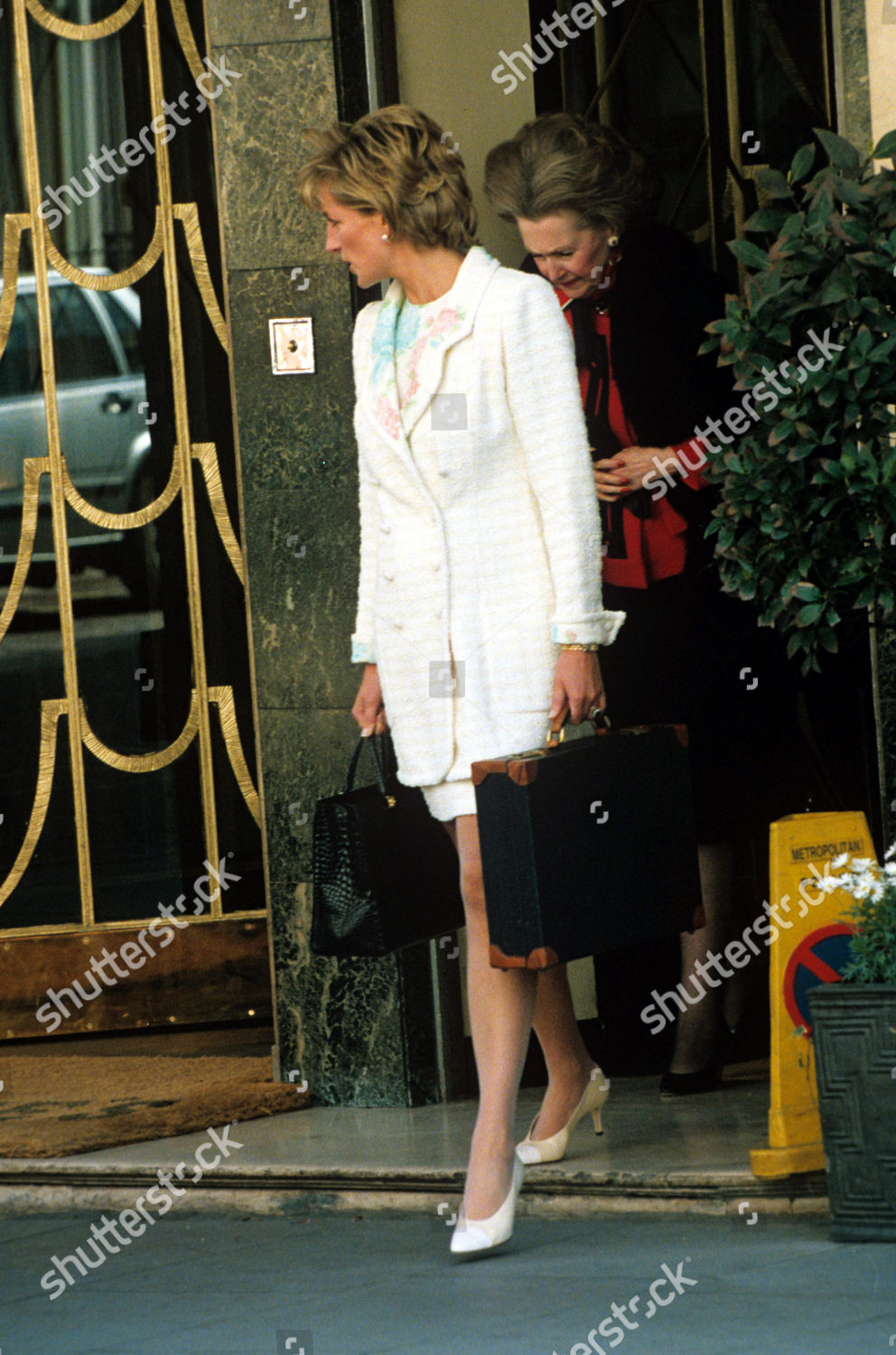 Princess Diana Stepmother Countess Raine Spencer Editorial Stock Photo ...
