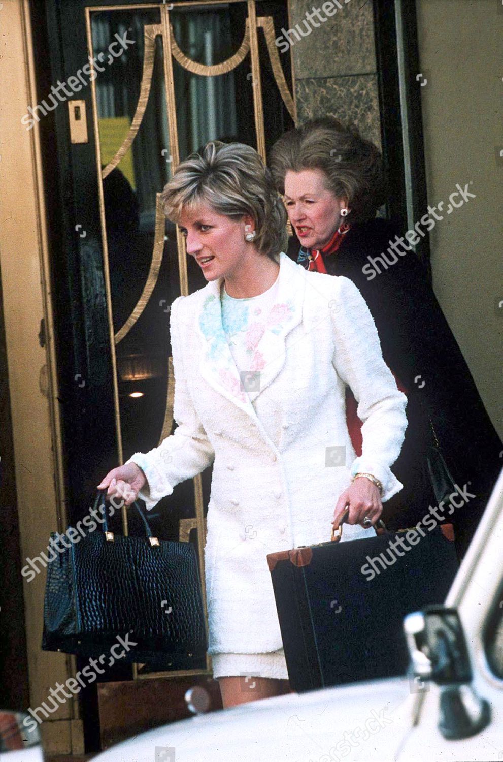 Princess Diana Stepmother Countess Raine Spencer Editorial Stock Photo ...