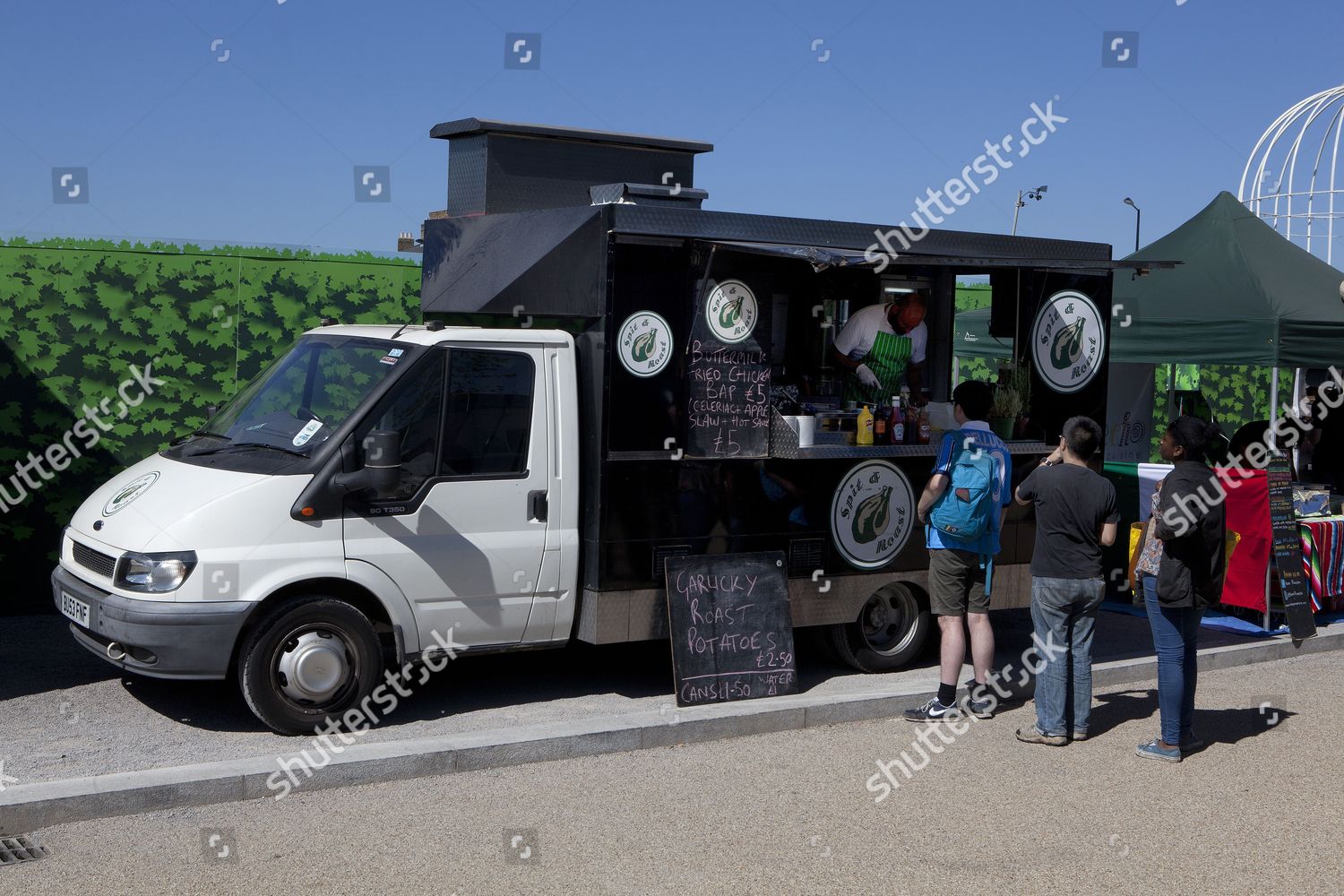 Spit Roasts 996 Ford van converted into Editorial Stock Photo - Stock | Shutterstock