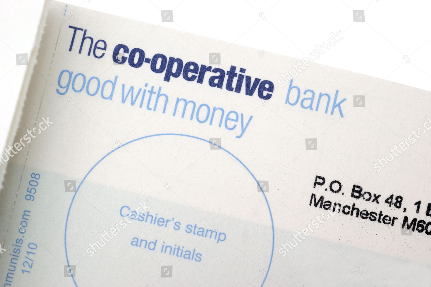 Cooperative Bank Paying Book Bank Giro Editorial Stock Photo Stock