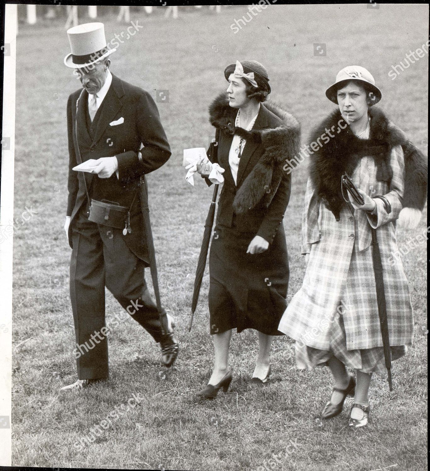 Lord Harewood Princess Mary Returns Paddock Editorial Stock Photo ...