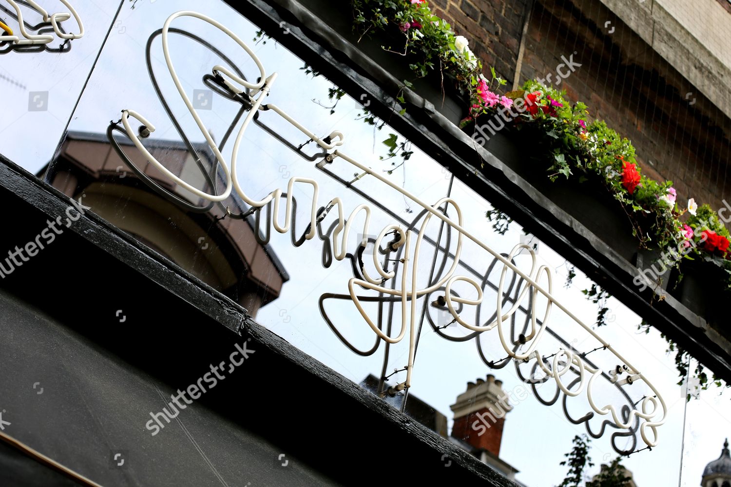 Stringfellows Club Sign London England Britain Editorial Stock Photo ...