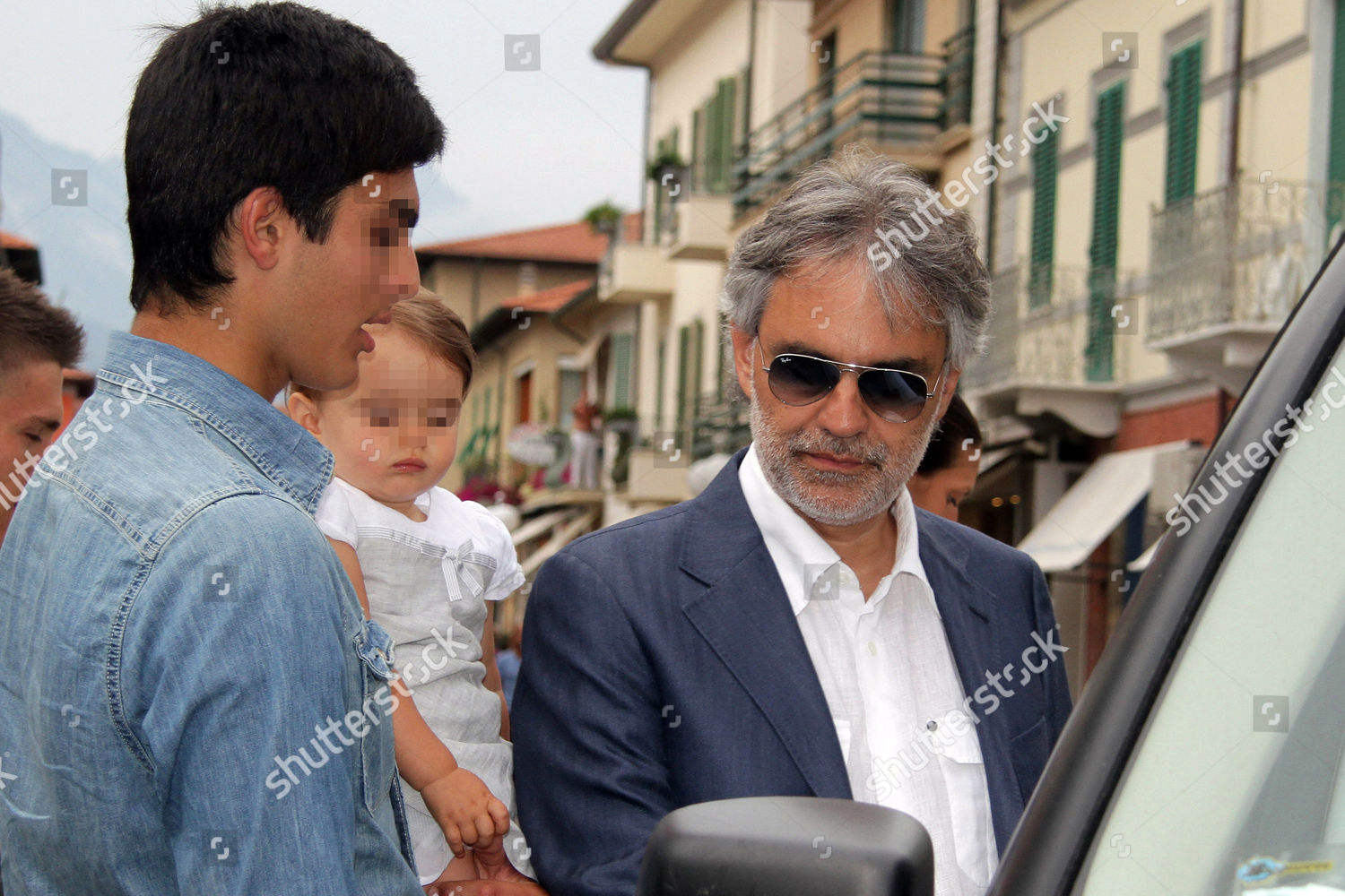 Andrea Bocelli Son Amos Daughter Virginia Editorial Stock Photo - Stock