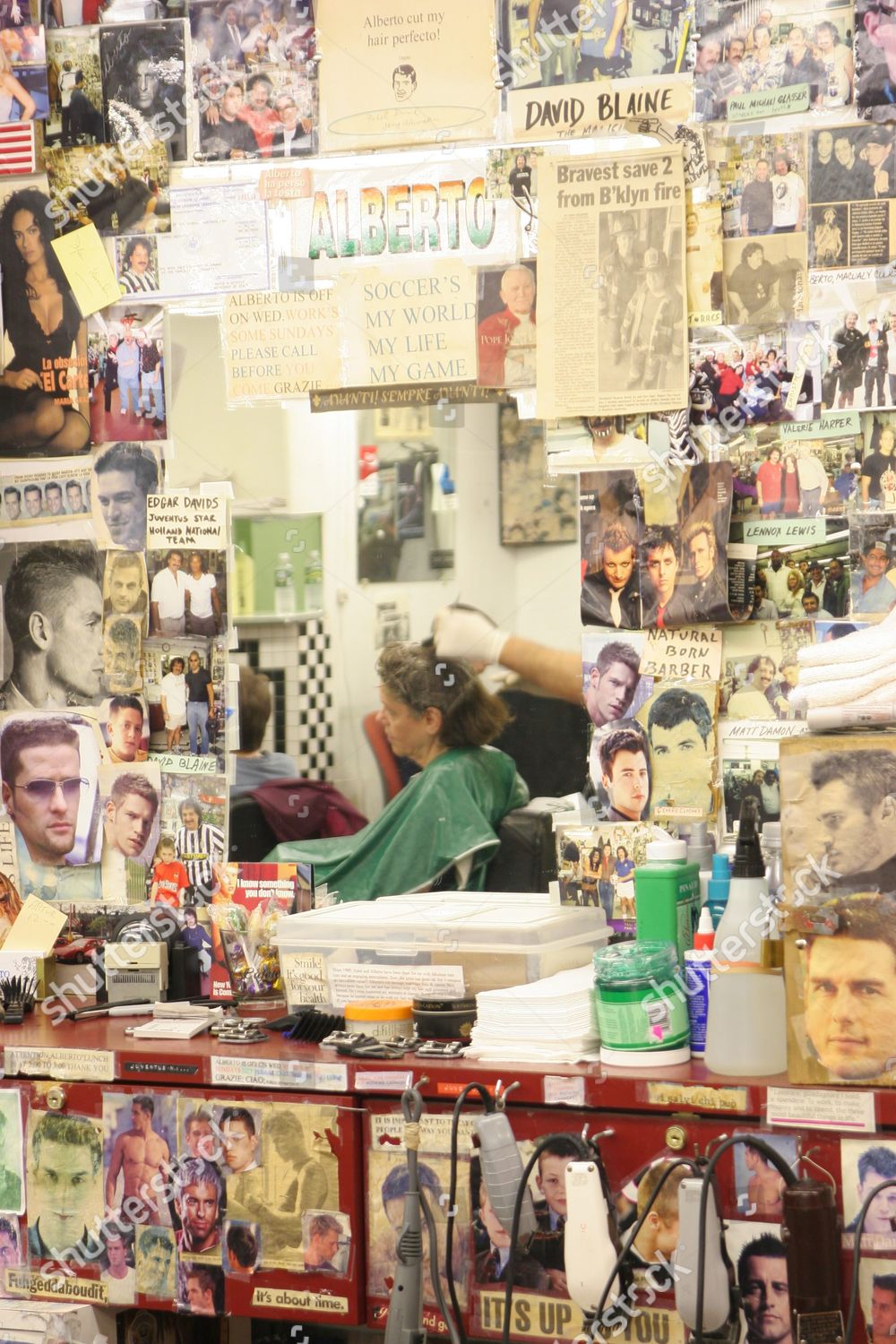 Astor Place Hair Stylists New York Usa Editorial Stock Photo