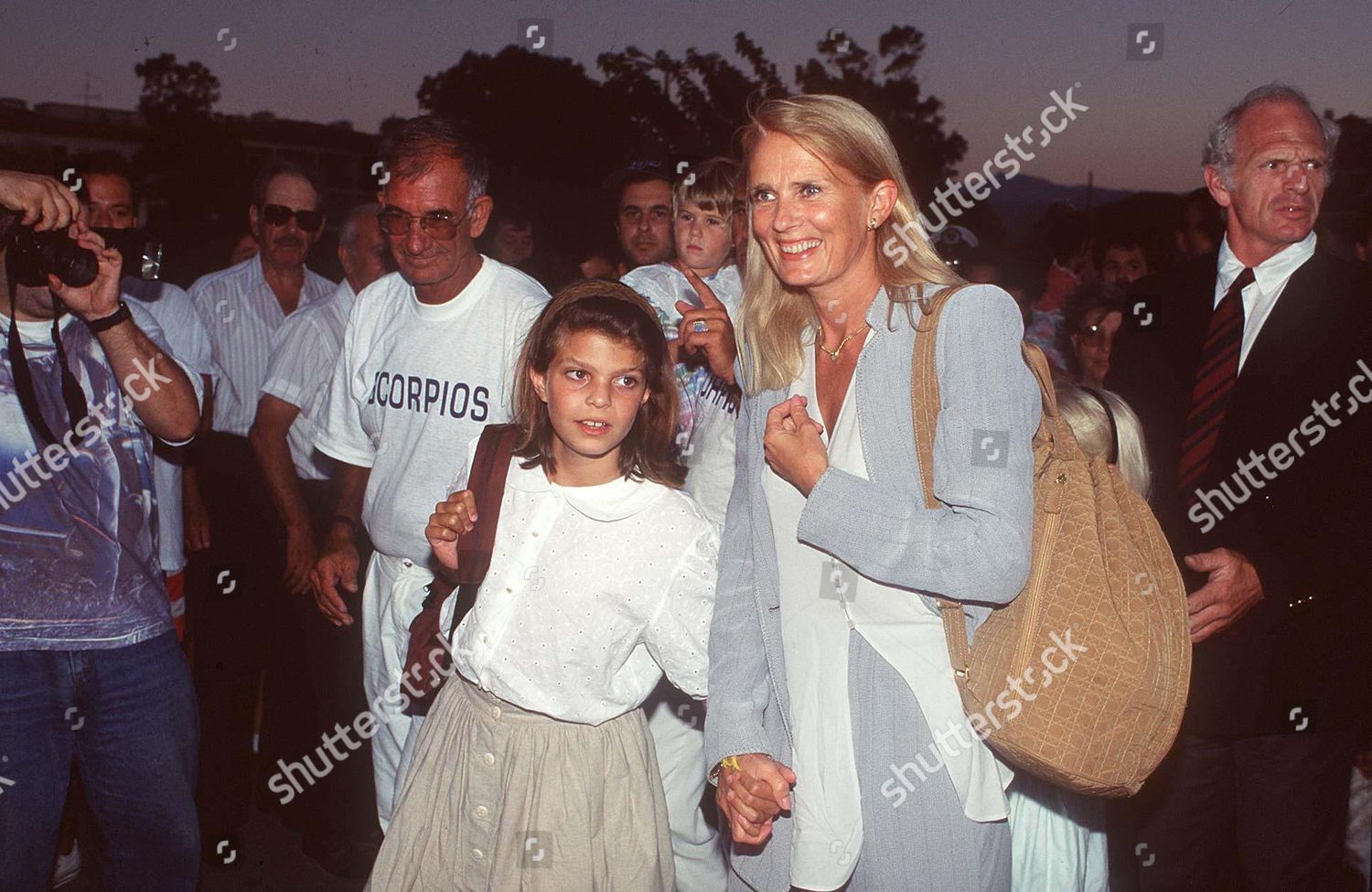 Foto stock editoriale ATHINA ONASSIS GABY ROUSSEL ...