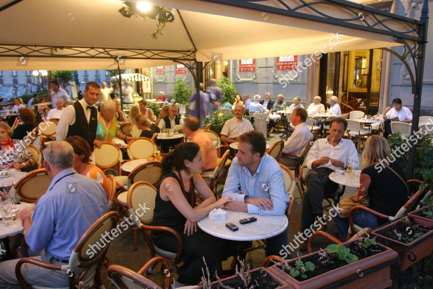 Gran Caffe Gambrinus Naples Italy Editorial Stock Photo Stock Image Shutterstock