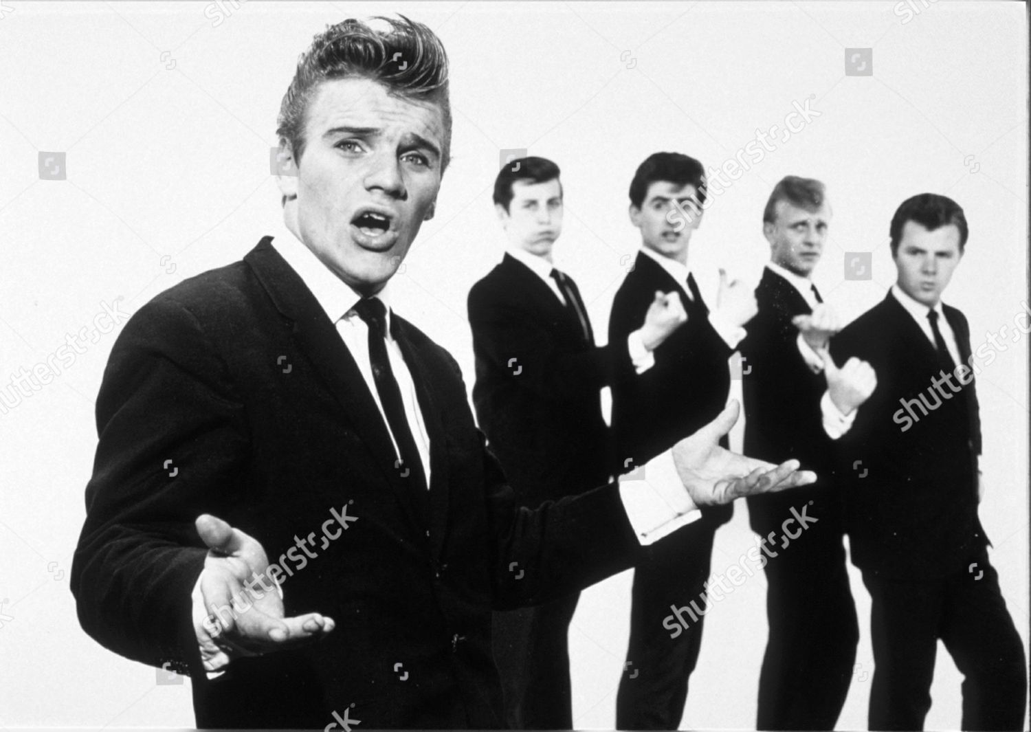 Freddie Starr The Midnighters Editorial Stock Photo - Stock Image 