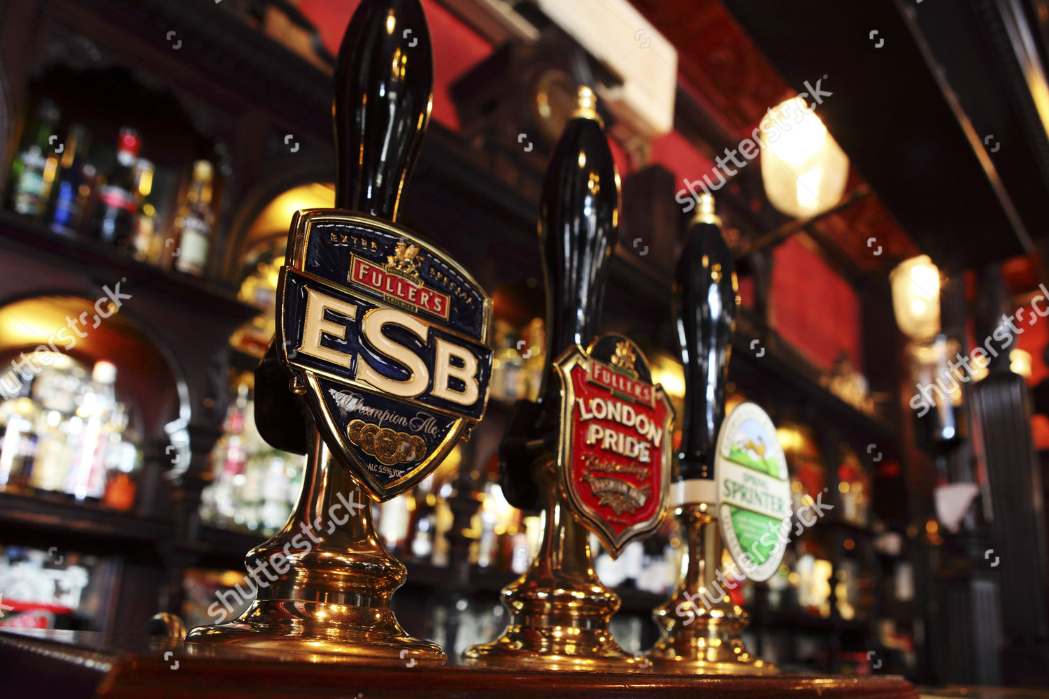 Fullers Esb London Pride Real Ales Editorial Stock Photo Stock Image