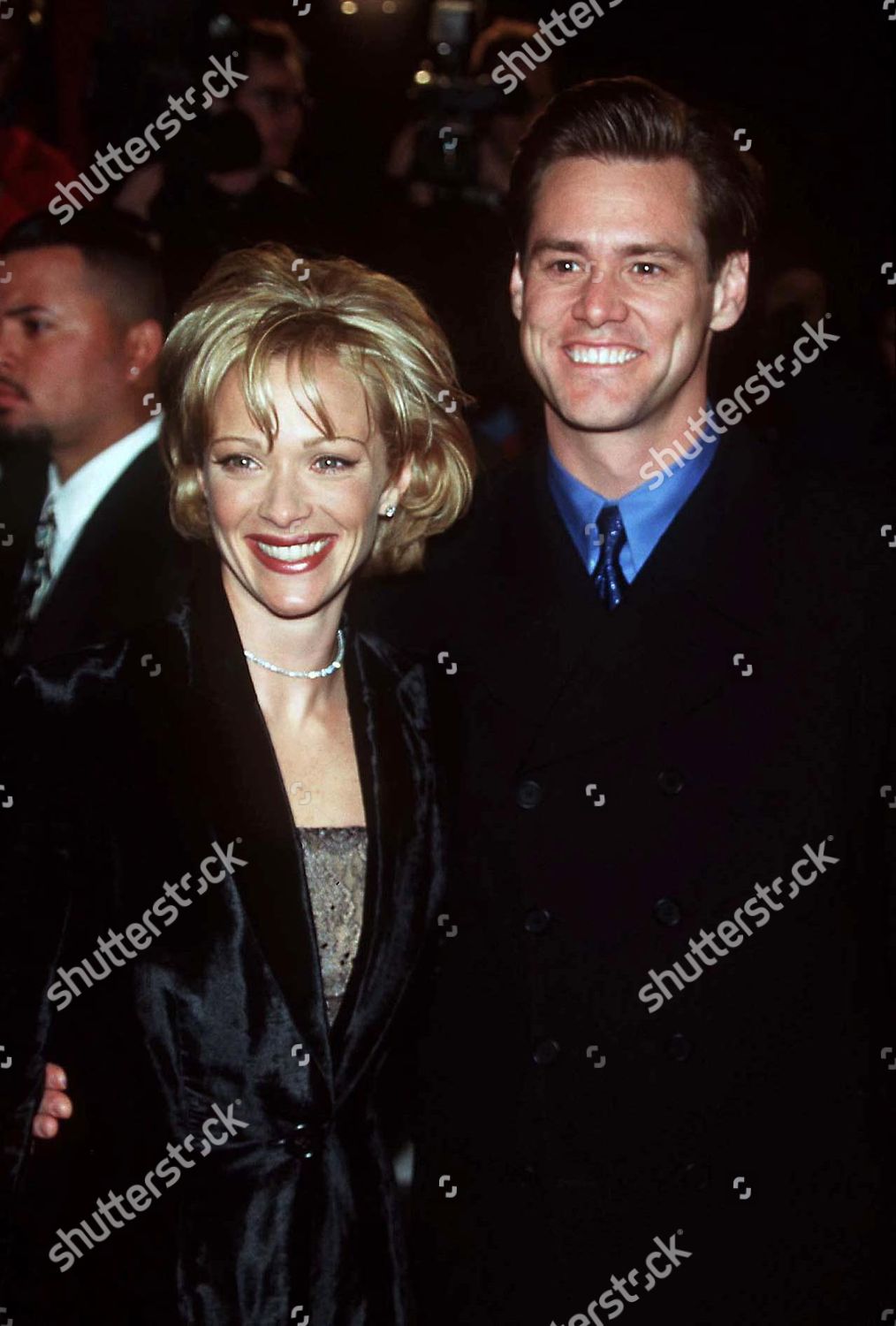 Jim Carrey Wife Lauren Holly Editorial Stock Photo Stock Image