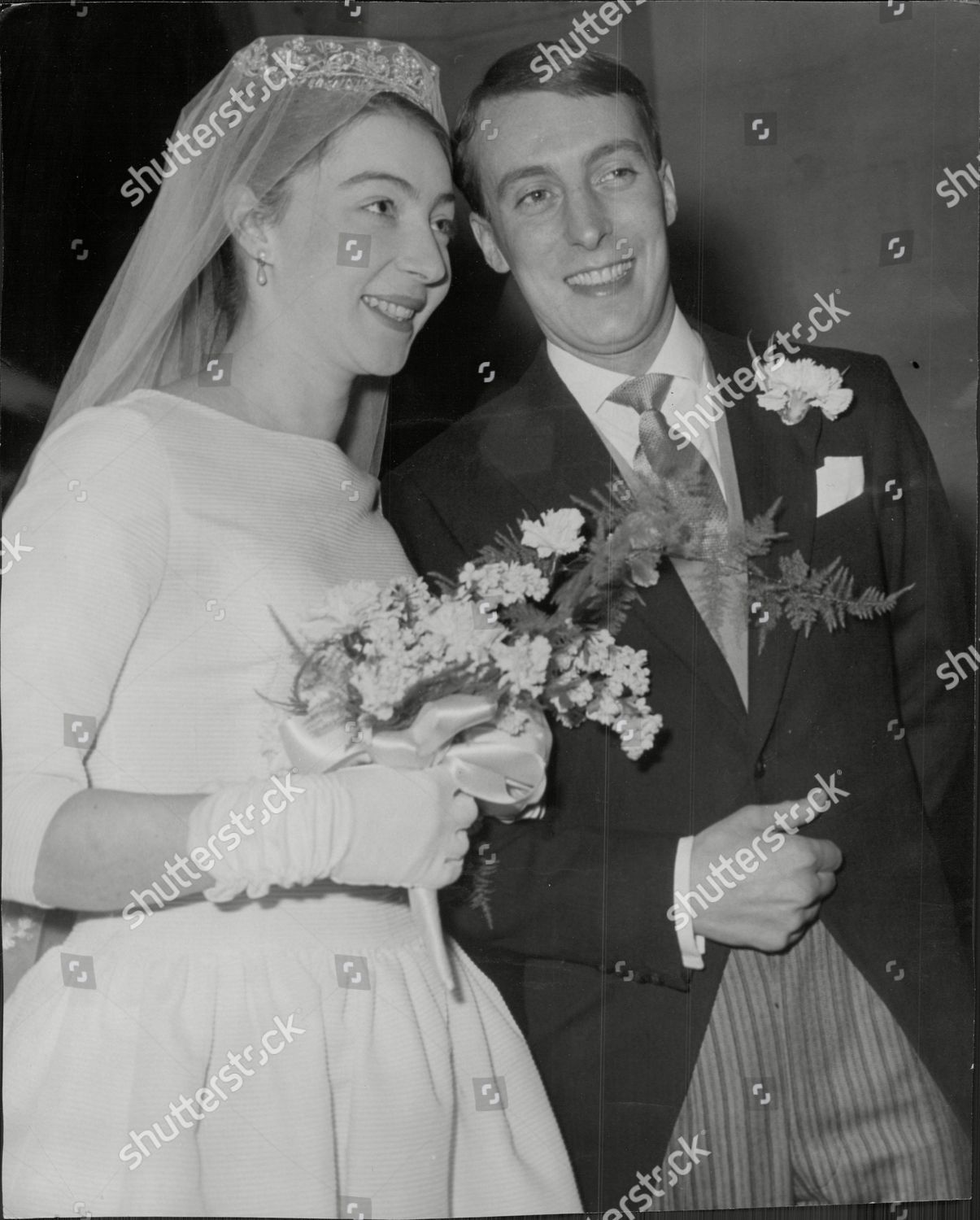 Wedding Actor Ian Richardson Actress Maroussia Editorial Stock Photo ...