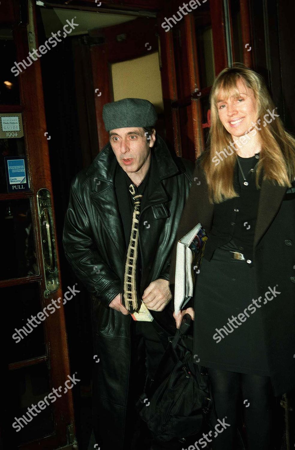 Al Pacino Girlfriend Lyndall Hobbs Editorial Stock Photo - Stock Image