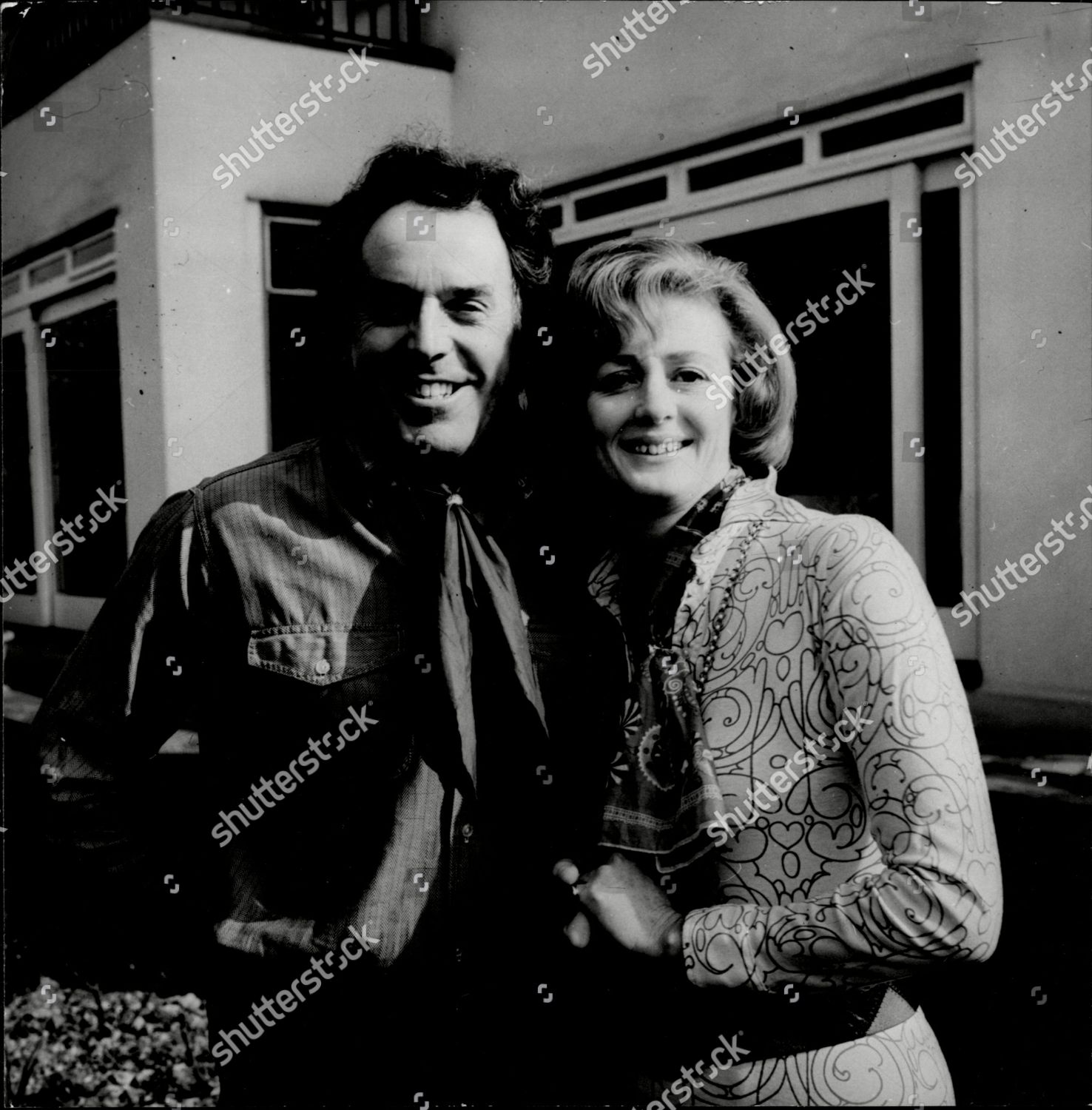 Actor Brian Rix His Actress Wife Editorial Stock Photo - Stock Image ...