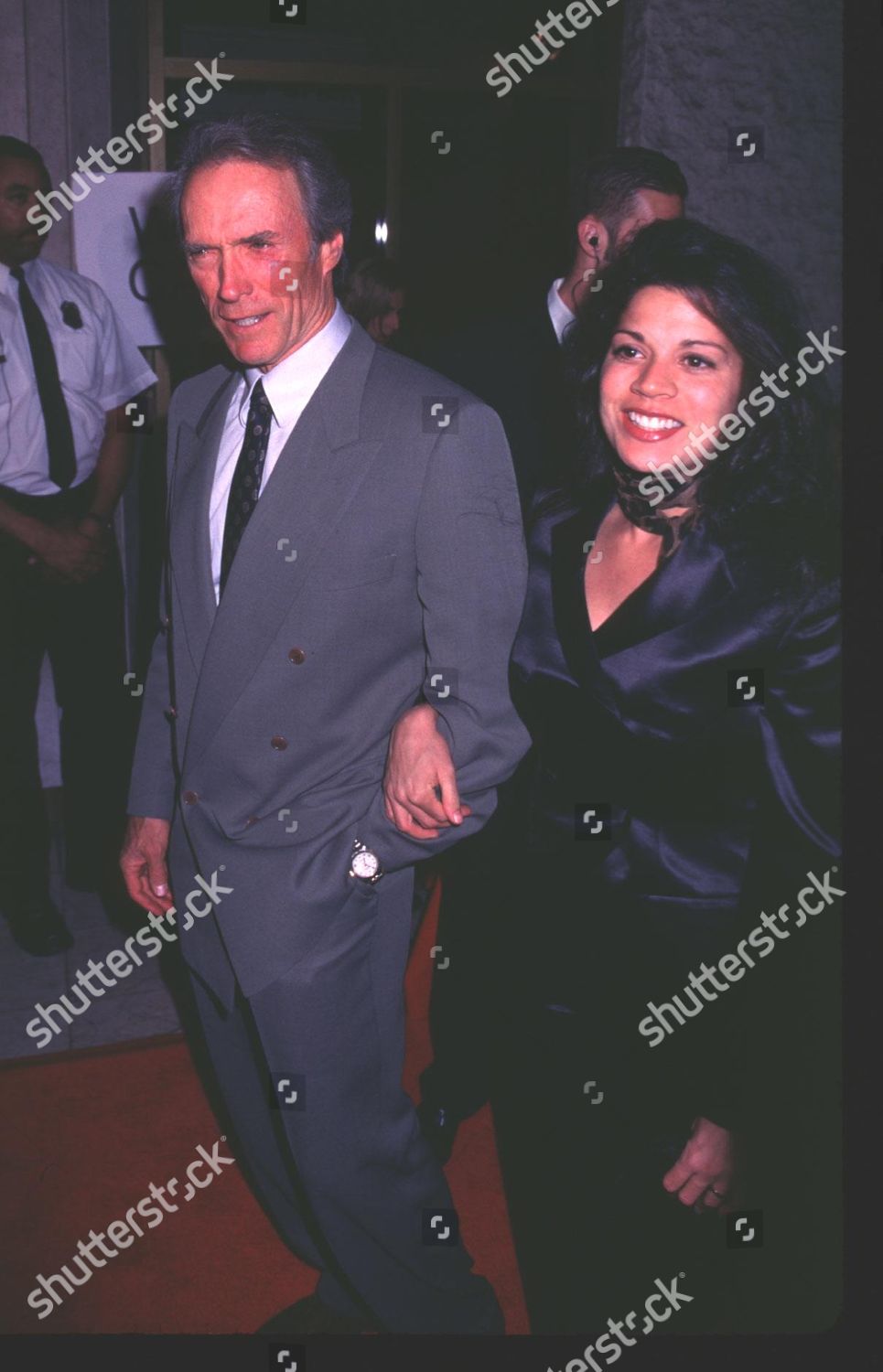 Clint Eastwood Wife Dina Ruiz Editorial Stock Photo Stock Image