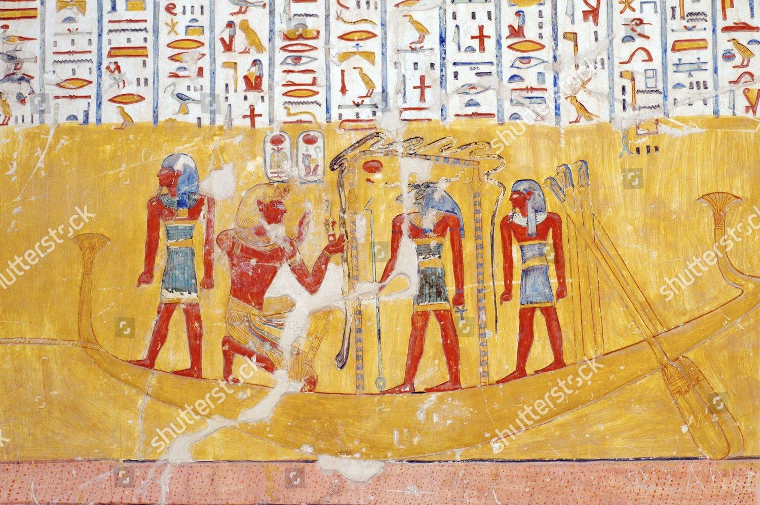 Interior Royal Tomb Ramesses Iv Tomb Editorial Stock Photo Stock Image Shutterstock