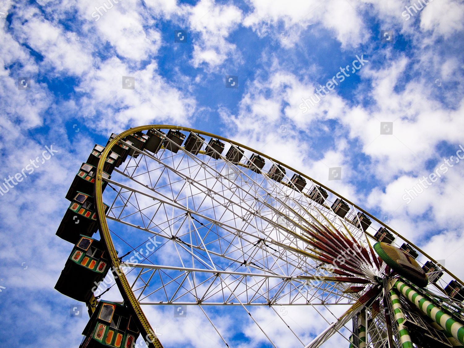 Ferris Wheel Cranger Kirmes Fair Editorial Stock Photo - Stock Image ...