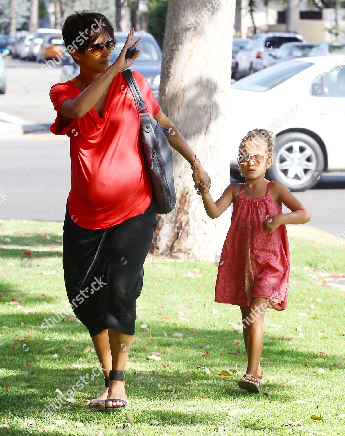 Halle Berry Nahla Aubry Editorial Stock Photo Stock Image Shutterstock