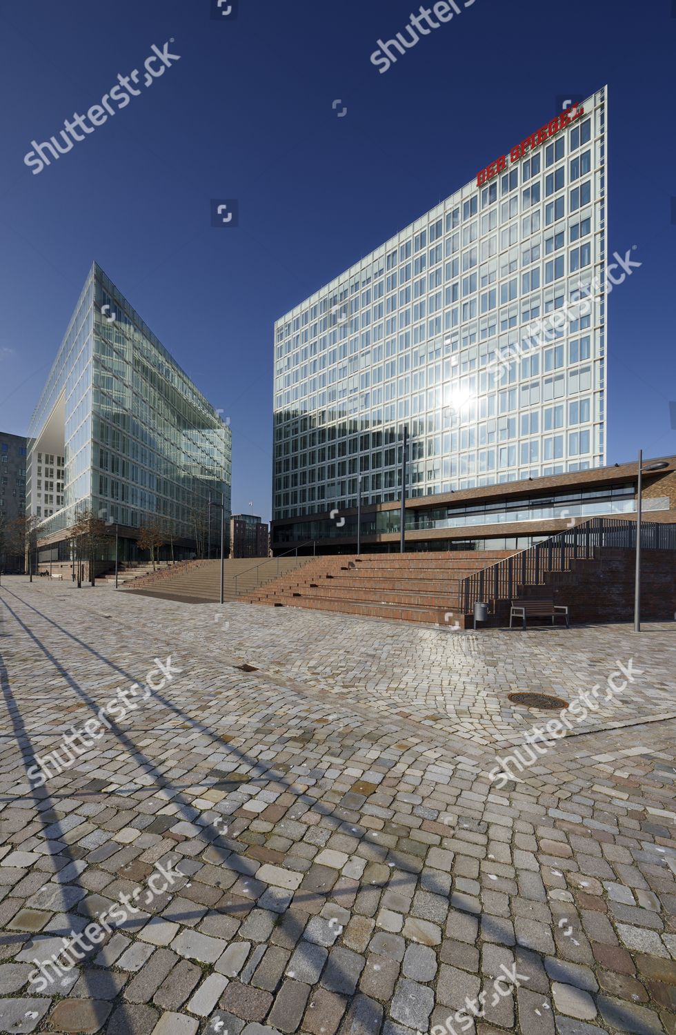 Spiegel Publishing House Ericus Contor Building Editorial Stock Photo
