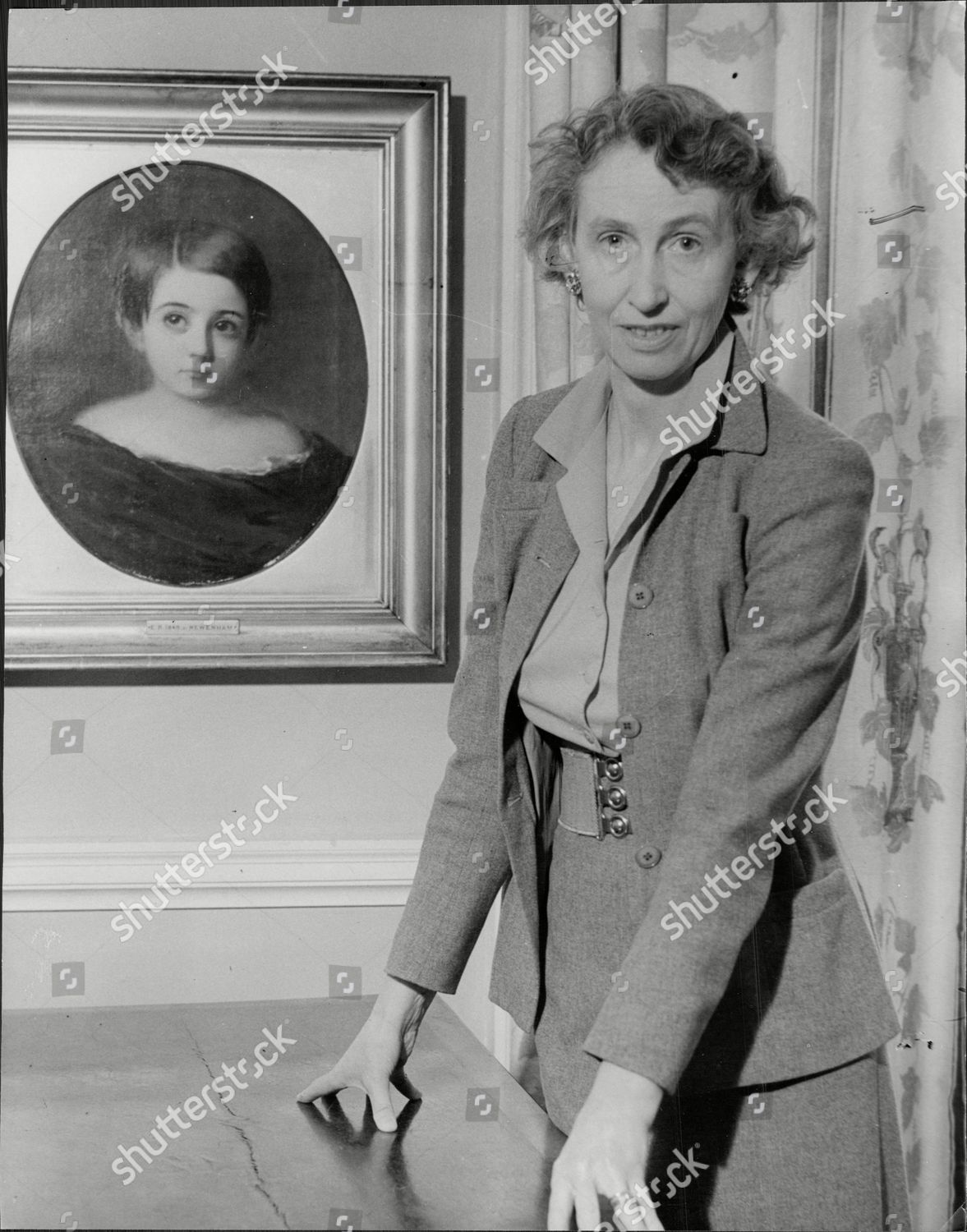 Viscountess Ridley Obe Nee Ursula Lutyens photos éditoriales de stock Images de stock