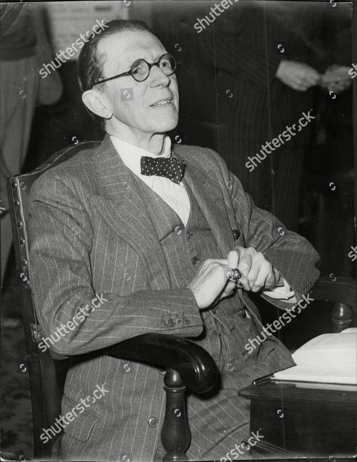 Town Planner Architect Sir Patrick Abercrombie Editorial Stock Photo