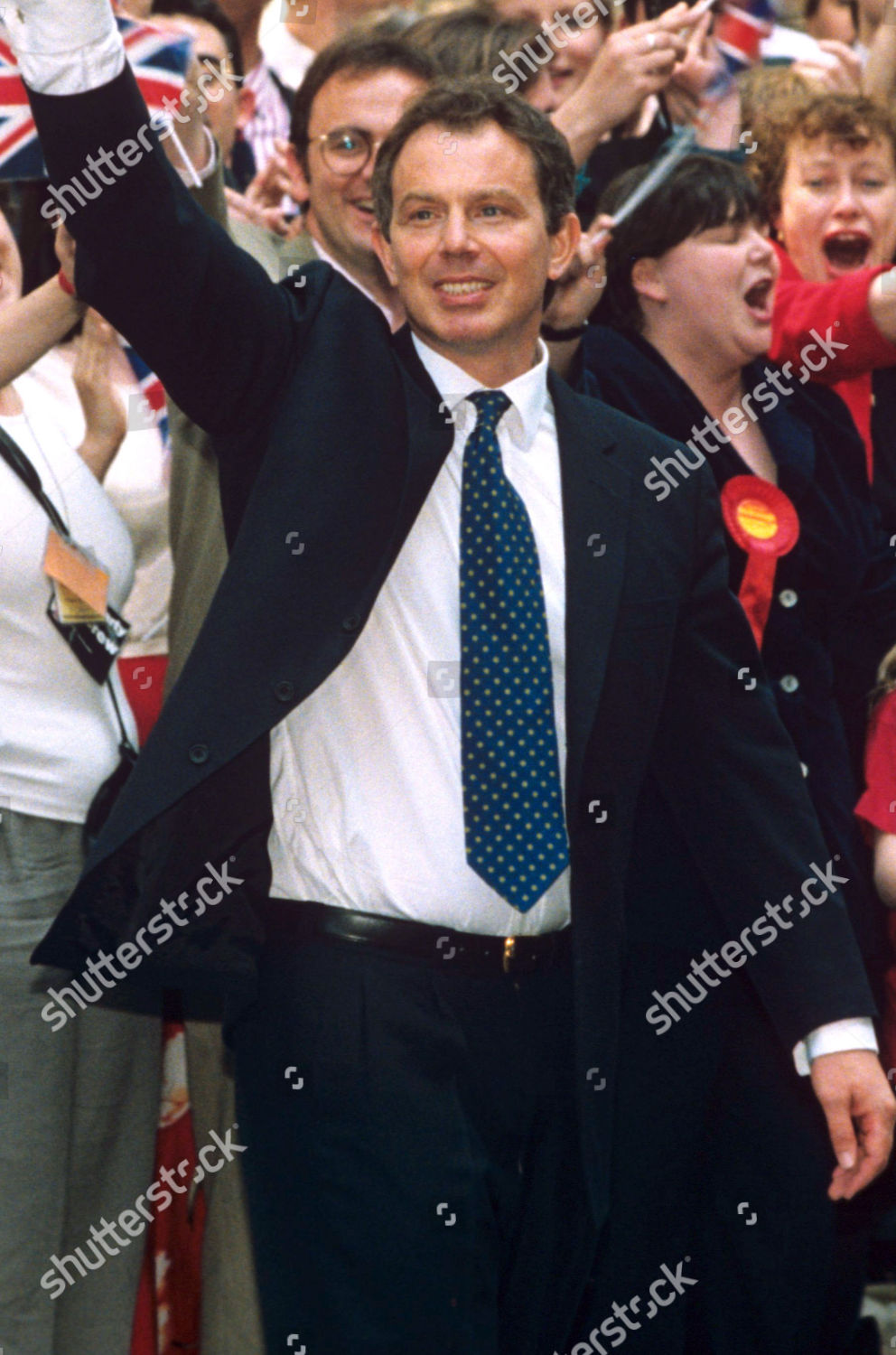 Tony Blair Supporters Editorial Stock Photo Stock Image Shutterstock