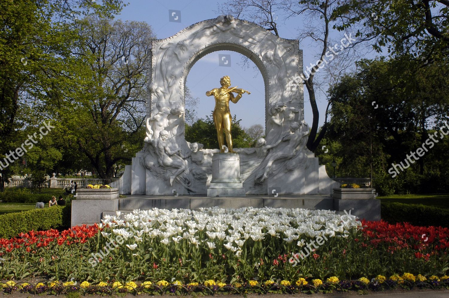 Stadtpark Vienna Austria Editorial Stock Photo Stock Image Shutterstock