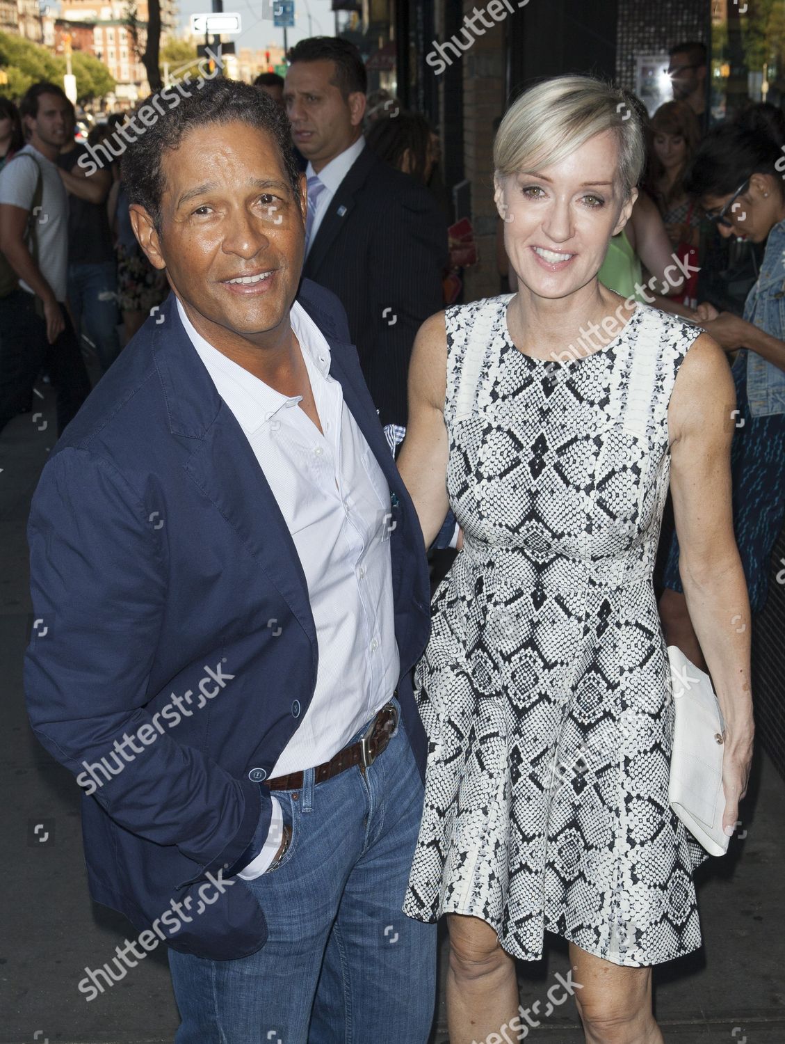 Bryant Gumbel Hilary Quinlan Editorial Stock Photo - Stock Image