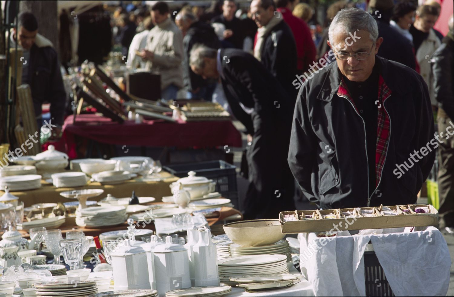 Marche Aux Puces De Clignancourt Paris Editorial Stock Photo Stock