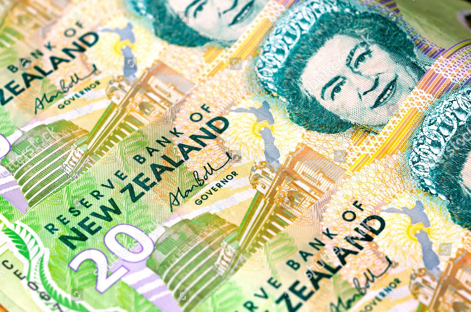 New Zealand Dollar Bills Editorial Stock Photo Stock Image Shutterstock