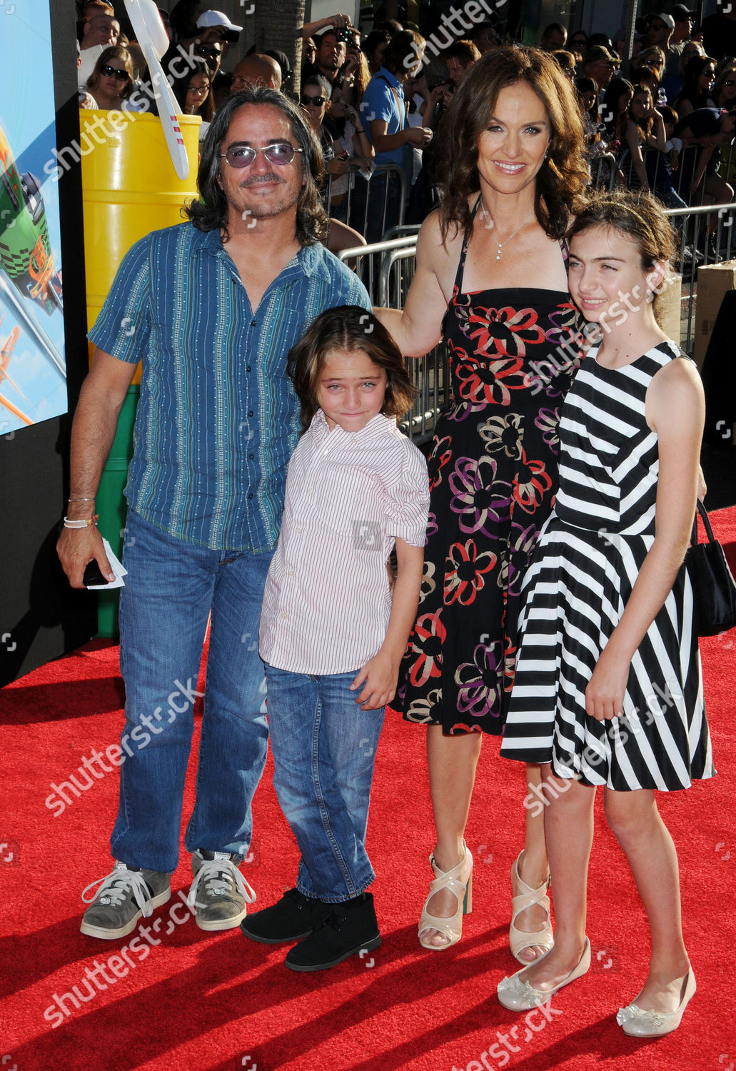 Amy Brenneman Husband Brad Silberling Children Editorial Stock Photo ...